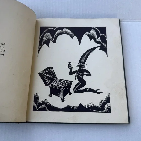 The Fairy Shoemaker Fairy Poems Boris Artzybasheff 1928 1st Ed. Illustrated Book - Picture 9 of 16